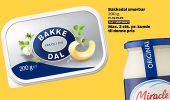 Netto Bakkedal smørbar tilbud