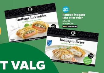 Netto Rahbek indbagt laks eller rejer tilbud