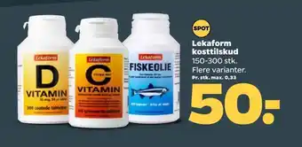 Lekaform kosttilskud