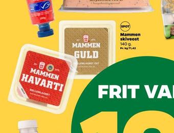 Netto Mammen skiveost tilbud