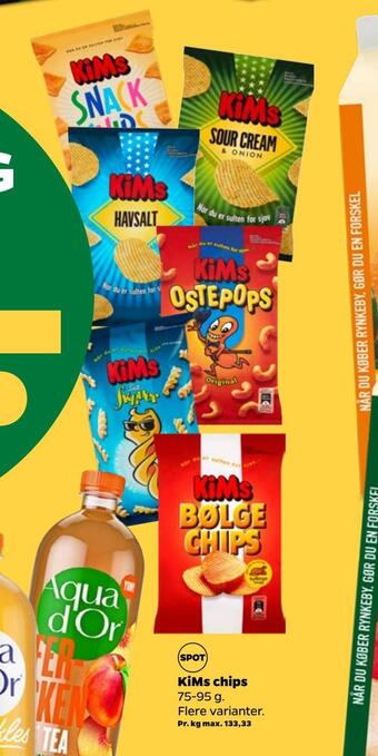 Netto Kims chips tilbud