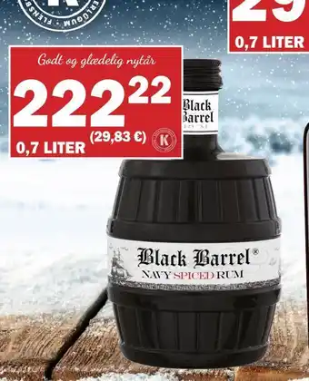 A.h. riise black barrel