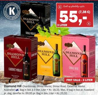 Købmandsgården Diamond hill tilbud