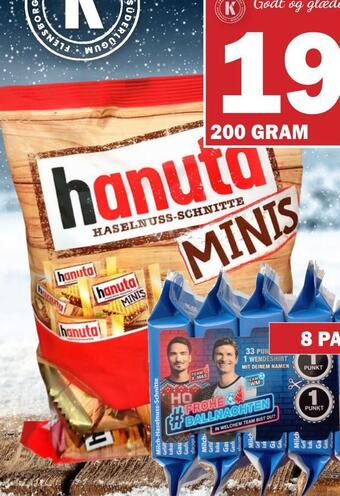 Købmandsgården Hanuta minis tilbud