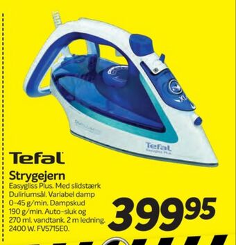 Din Isenkræmmer Tefal strygejern tilbud