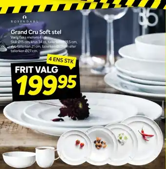 Din Isenkræmmer Grand cru tallerken tilbud