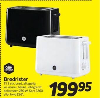 Din Isenkræmmer Obh nordica brødrister tilbud