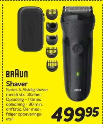 Din Isenkræmmer Braun barbermaskine tilbud