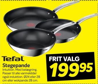 Din Isenkræmmer Tefal stegepande tilbud