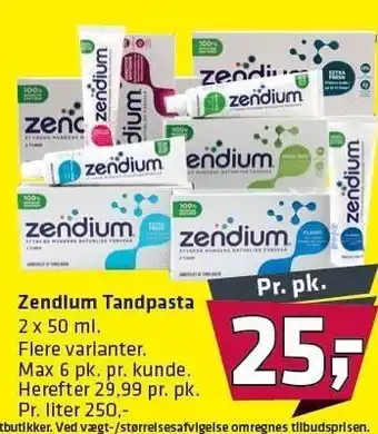 Fleggaard Tandpasta tilbud