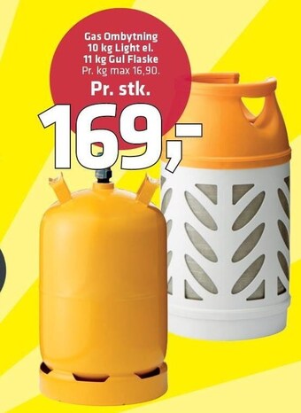 Fleggaard Gas ombytning tilbud