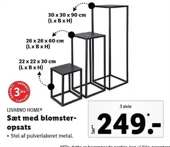 Lidl Sæt m. blomsteropsats tilbud