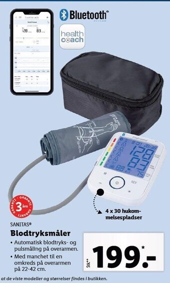 Lidl Blodtryksmåler tilbud