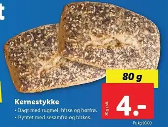 Lidl Kernestykker tilbud