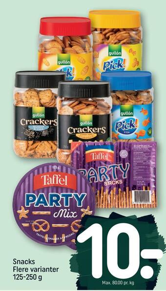 REMA 1000 Snacks tilbud