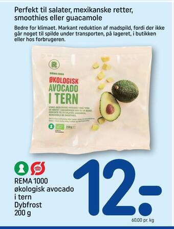REMA 1000 Rema 1000 økologisk avocado i tern tilbud