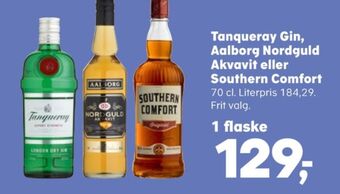 Kvickly London dry gin tilbud