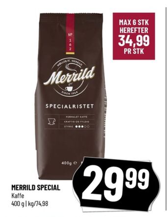 Løvbjerg Specialristet kaffe formalet tilbud