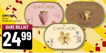 Løvbjerg Carte dor is tilbud