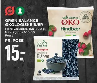 MENY Grøn balance bær tilbud