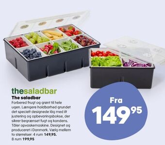 Thesaladbar opbevaringsboks