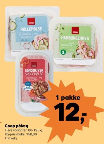SuperBrugsen Coop rullepølse tilbud