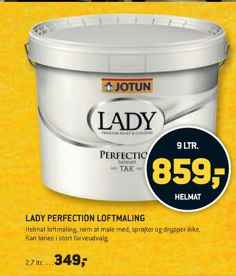 XL-BYG Lady maling tilbud