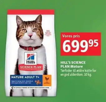 Maxi Zoo Hill's science plan mature tilbud