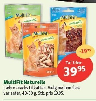 Maxi Zoo Multifit naturelle tilbud
