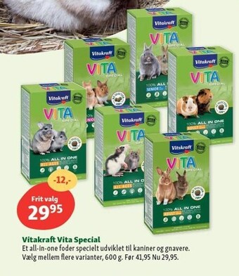 Maxi Zoo Vitakraft vita special tilbud