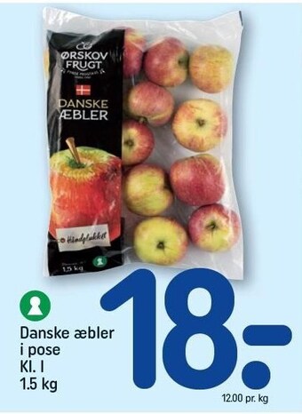 REMA 1000 Danske æbler i pose tilbud