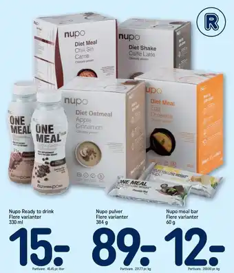 REMA 1000 Nupo drink, pulver el. bar tilbud