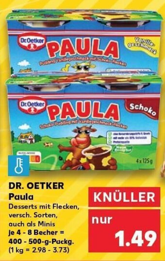 Kaufland Dr. Oetker Paula tilbud