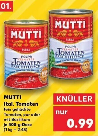 Kaufland Mutti Ital. Tomaten tilbud