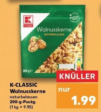 Kaufland K-Classic Walnusskerne tilbud