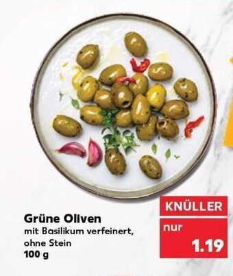 Kaufland Grüne Oliven tilbud