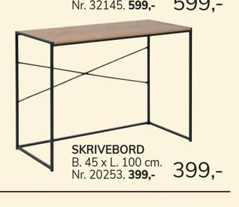 Daells Bolighus Skrivebord tilbud