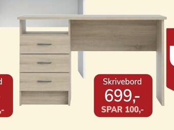 Daells Bolighus Skrivebord tilbud