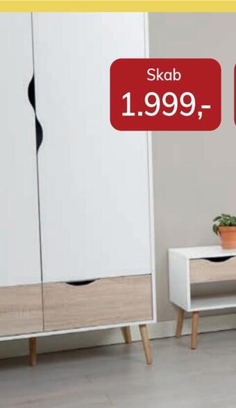 Daells Bolighus Skab tilbud