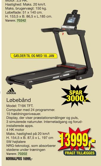 Harald Nyborg Løbebånd tilbud