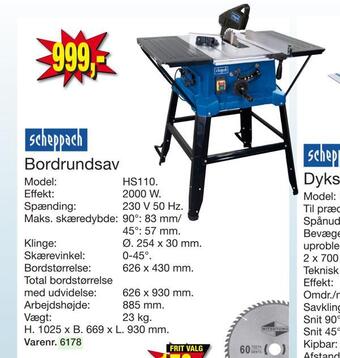 Harald Nyborg Bordrundsav tilbud