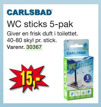 Harald Nyborg Wc sticks 5-pak tilbud