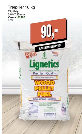 Harald Nyborg Træpiller 18 kg tilbud