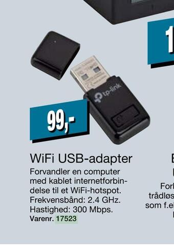 Harald Nyborg Wifi usb-adapter tilbud
