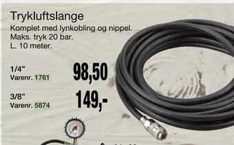Harald Nyborg Trykluftslange tilbud