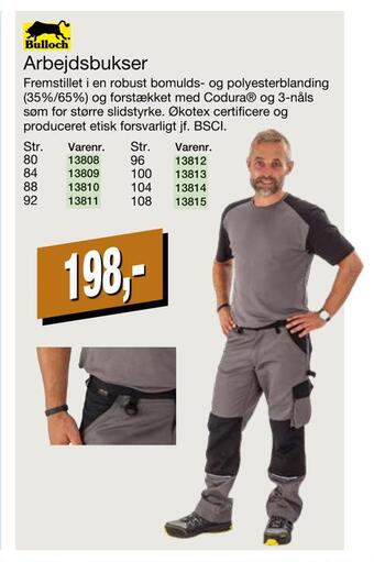 Harald Nyborg Arbejdsbukser tilbud