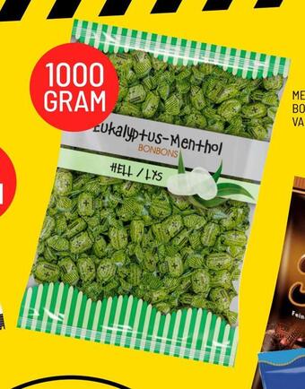 Priss Menthol eukalyptus bolcher tilbud