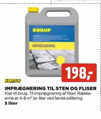 jem & fix Imprægnering til sten og fliser tilbud