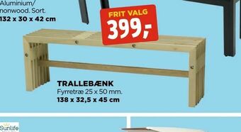 jem & fix Trallebænk tilbud
