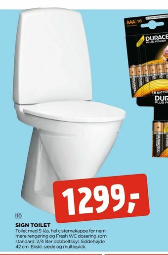 jem & fix Sign toilet tilbud